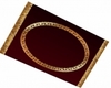 Burguny Gold Karpet