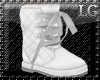 (LG)Short Boots White