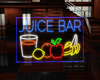 Juice Bar Signage
