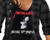 Metallica black flanel