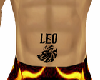 Leo Belly Tattoo