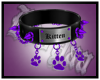Purple Kitten Choker