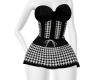 [£] BlackWhite Dress