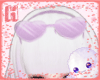 |H| Heart Glasses Lilac