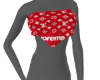 Bandana Top-Red