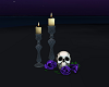 Candles, Skull, Roses 1