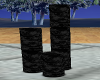 JL Black Pattern Columns