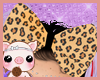 Cheetah Babies Bow