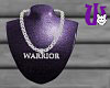 Warrior Necklace M silvr