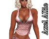 AA PINK LEOPARD SHEER