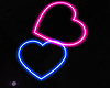 Heart floor lights  f