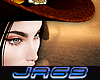 (JA) Cowgirl Hat Brown