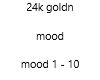 24k goldn - mood