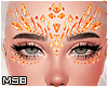 B | Orange Face Decorat