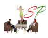 (SP) Dance Table + chair