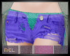[m]Purple+Shorts+M