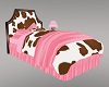 Cow Print Twin Bed