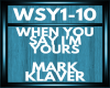 mark klaver WSY1-10