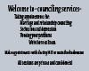 counciling services sign