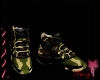custom black camo shoes