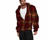 plaid hoody