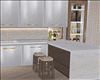 A Glam Corner Kitchen