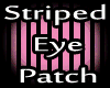 Striped Pink Eyepatch