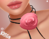 𝓀 Peach Rose Necklace