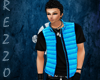 Rezzo|Blue t-jacket
