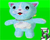 Toy Cat Blue Animated