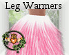 Pink Fur Leg Warmers