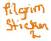 Pilgrim sticker2