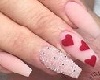 LV-Valentine nails
