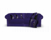 GHEDC Black Blu Sofa