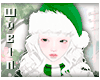 🐁 Green Santa White