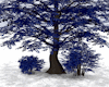 Blue Trees w/Shadow