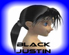 Black Justin Mens Hair