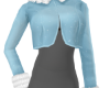 Blue Fur Top