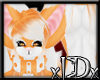 xIDx Orange Fox Fur F