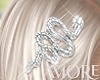 Amore  Snake Clips