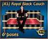 [AS] Royal Black Couch