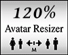 Avatar Scaler 120%Male
