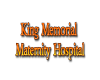 king hospital sign