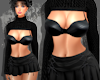 ! Rar Crop Fit Black