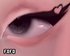 heart eyeliner