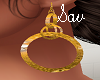 Gold Hoop Earrings