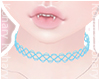 Ko ll Tattoo Choker Blue