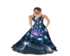 floral gown