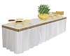 Reception Buffet Table