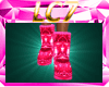 Sequin Hot Pink Boots